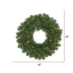 Vickerman Prelit Artificial Christmas Wreath (420232) -Roman Ornaments Shop 4202322md