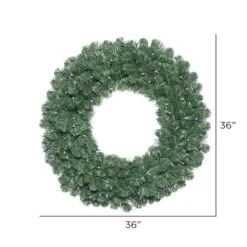 Vickerman Unlit Artificial Christmas Wreath (420621) -Roman Ornaments Shop 4206212md