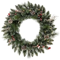 Vickerman Prelit Artificial Christmas Wreath (421109)