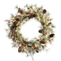Vickerman Artificial Unlit Christmas Wreath (425756)