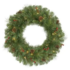 Vickerman Prelit Artificial Christmas Wreath (425930)