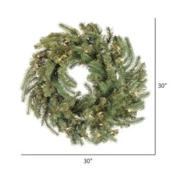 Vickerman Prelit Artificial Christmas Wreath (456064) -Roman Ornaments Shop 4560644md
