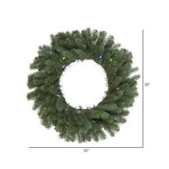 Vickerman Prelit Artificial Christmas Wreath (456071) -Roman Ornaments Shop 4560712md