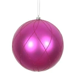 Vickerman Christmas Tree Ornament (4 Pack) (471418)