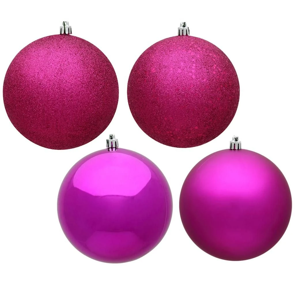 Vickerman Christmas Tree Ornament (Set Of 4) (486498) 1 Vickerman Christmas Tree Ornament (Set Of 4) (486498)