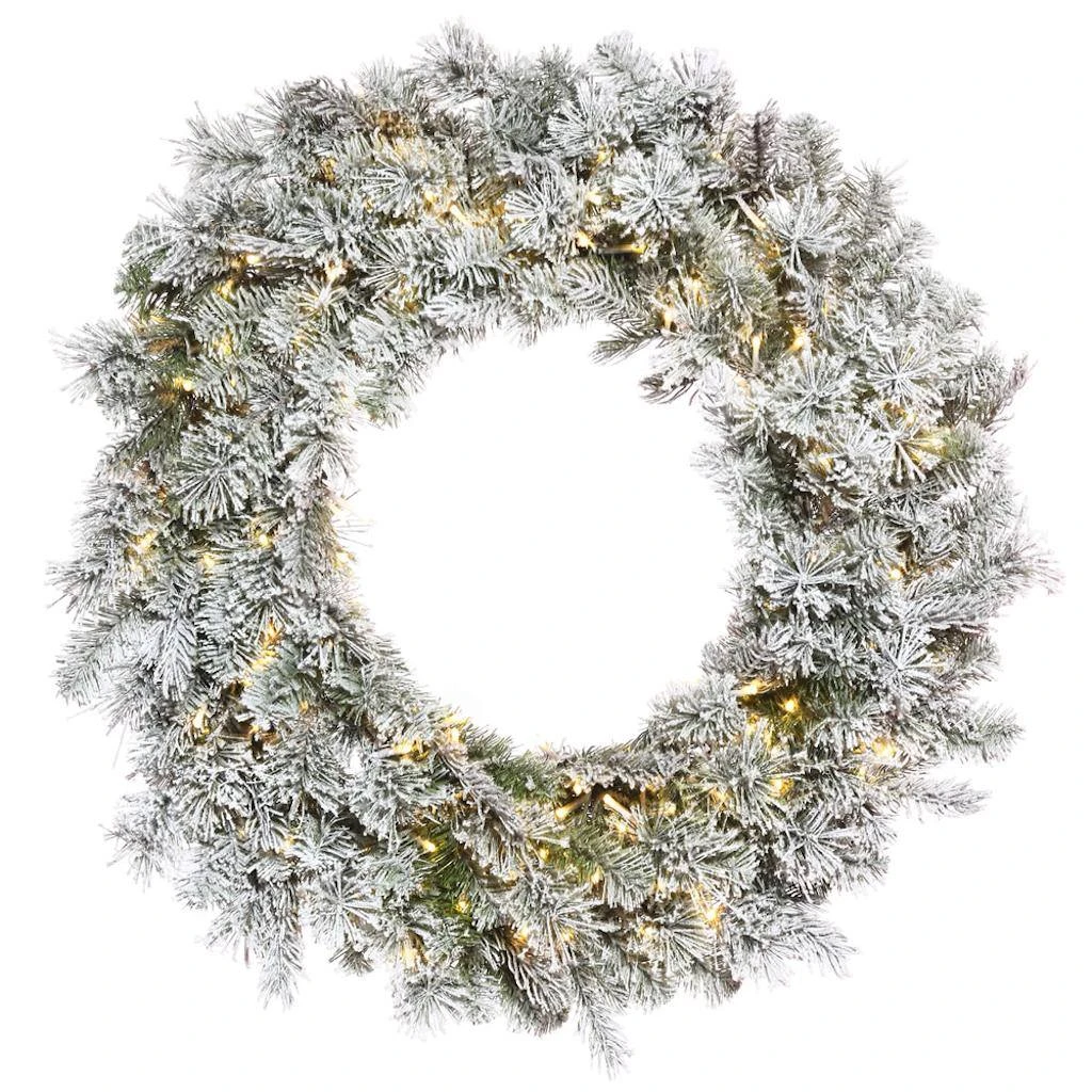 Vickerman Prelit Christmas Wreath (498590) 1 Vickerman Prelit Christmas Wreath (498590)