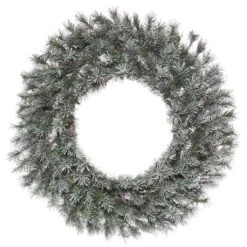 Vickerman Artificial Unlit Christmas Wreath (499092)