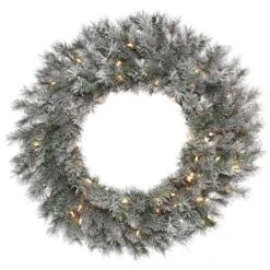 Vickerman Prelit Artificial Christmas Wreath (499108)