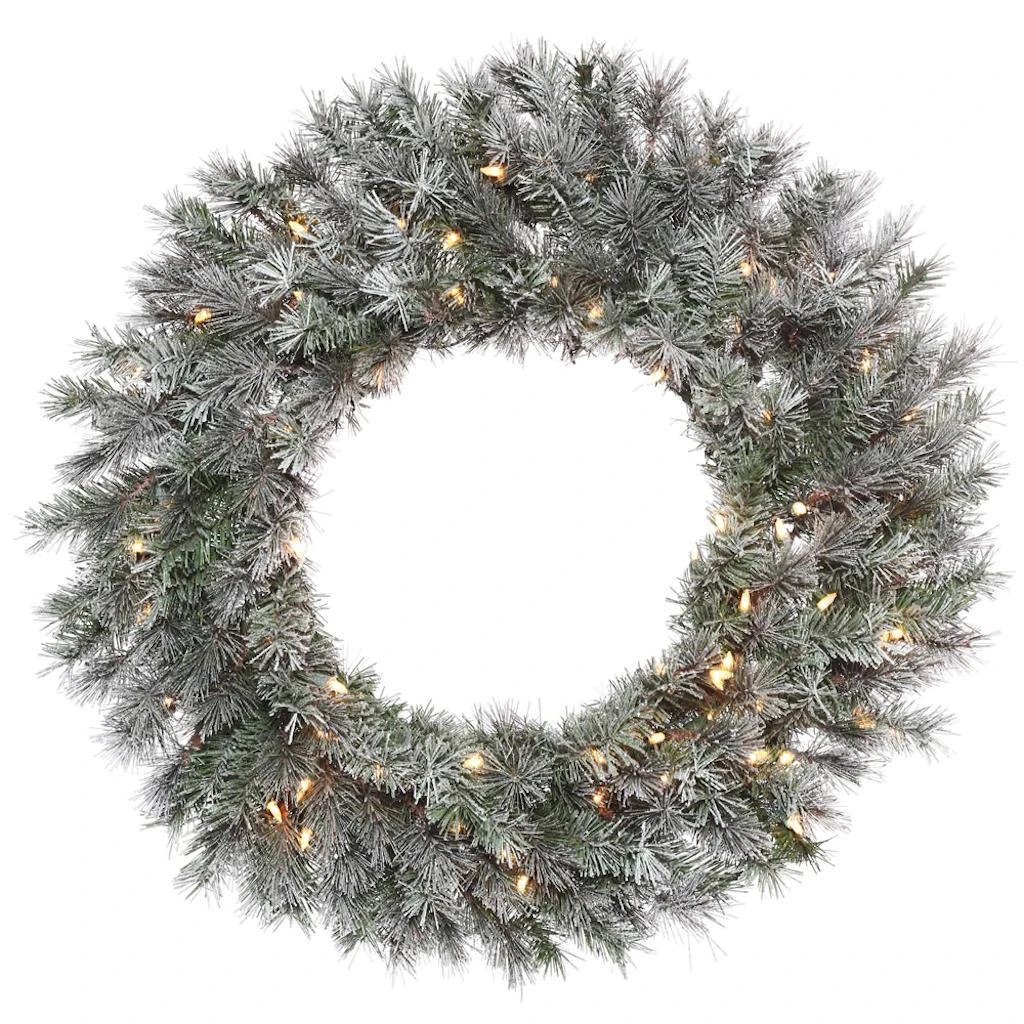 Vickerman Prelit Artificial Christmas Wreath (499139) 1 Vickerman Prelit Artificial Christmas Wreath (499139)