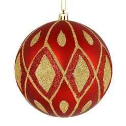 Vickerman Christmas Tree Ornament (4 Pack) (528570)