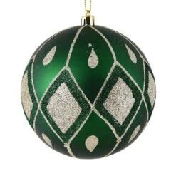 Vickerman Christmas Tree Ornament (4 Pack) (528679)