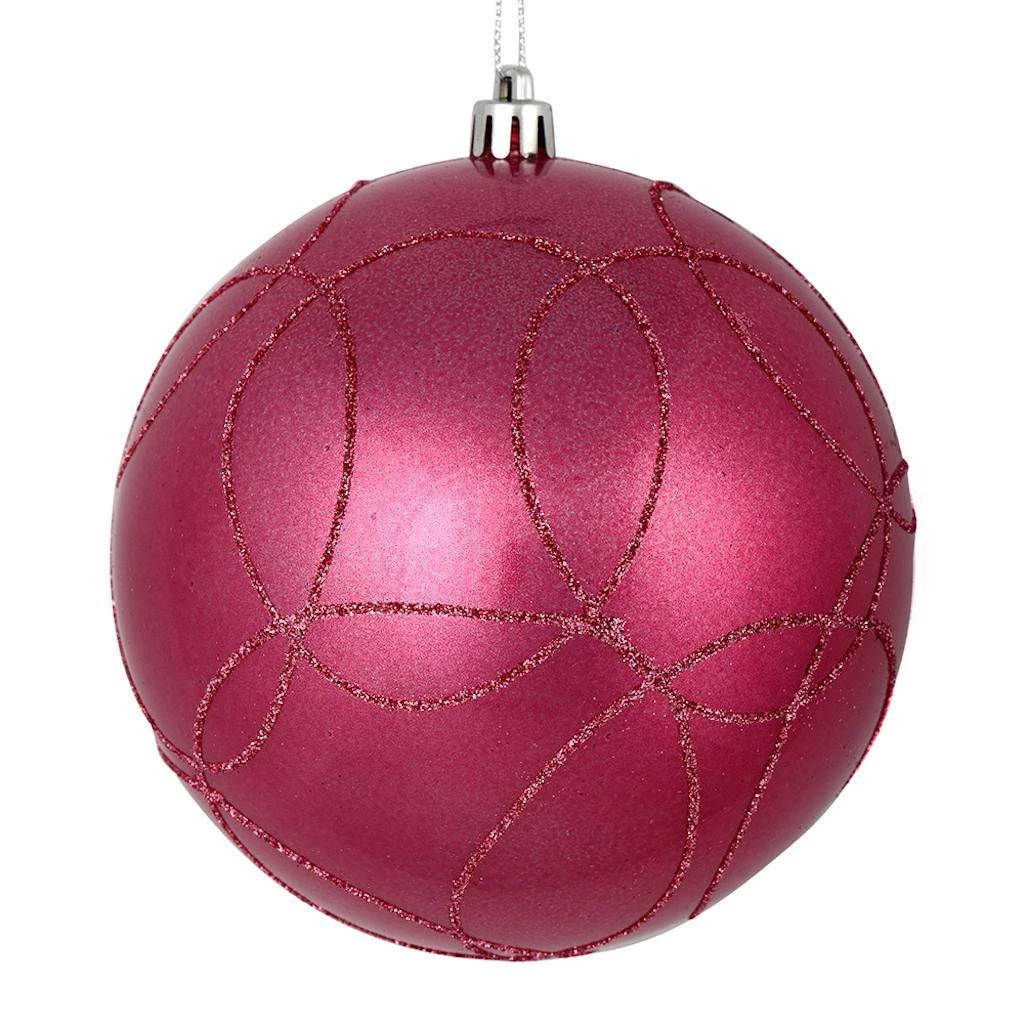 Vickerman Christmas Tree Ornament (4 Pack) (537206) 1 Vickerman Christmas Tree Ornament (4 Pack) (537206)