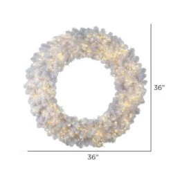 Vickerman Prelit Artificial Christmas Wreath (560778) -Roman Ornaments Shop 5607782md
