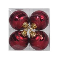 Vickerman Christmas Tree Ornament (4 Pack) (576250)
