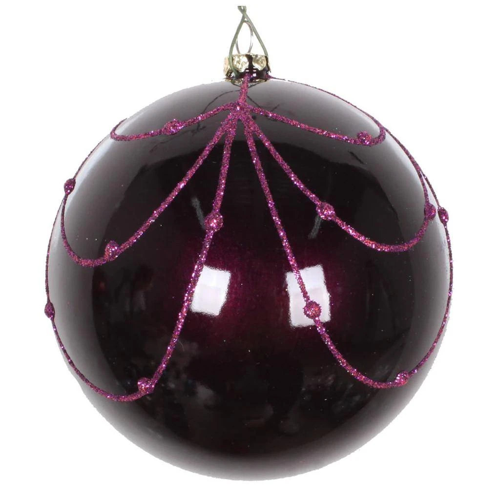 Vickerman Christmas Tree Ornament (4 Pack) (616628) 1 Vickerman Christmas Tree Ornament (4 Pack) (616628)