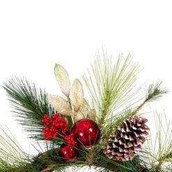 Vickerman Artificial Unlit Christmas Wreath (675731) -Roman Ornaments Shop 675731closemd