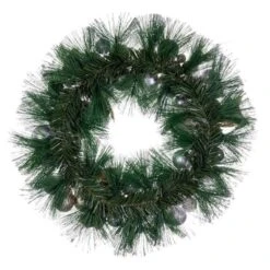 Vickerman Unlit Christmas Ornament Wreath (677117) -Roman Ornaments Shop 677117backmd