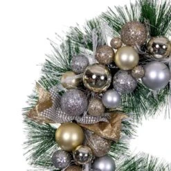 Vickerman Unlit Christmas Ornament Wreath (677117) -Roman Ornaments Shop 677117closemd