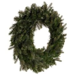 Vickerman Artificial Unlit Christmas Wreath (692424) -Roman Ornaments Shop 692424anglemd 1