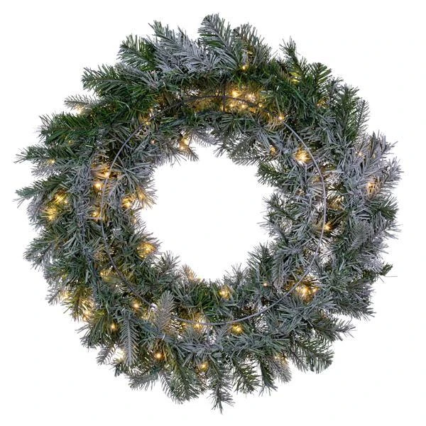 Vickerman Pre-Lit Artificial Christmas Wreath (693025) 3 Vickerman Pre-Lit Artificial Christmas Wreath (693025) - Image 3