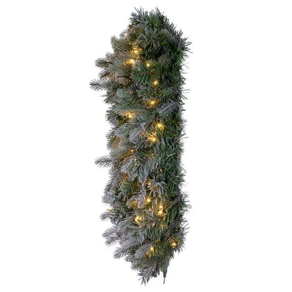Vickerman Pre-Lit Artificial Christmas Wreath (693025) 4 Vickerman Pre-Lit Artificial Christmas Wreath (693025) - Image 4