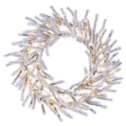 Vickerman Unlit Artificial Christmas Wreath (693452)
