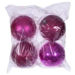 Vickerman Christmas Tree Ornament (4 Pack) (694282) -Roman Ornaments Shop 694282bagmd