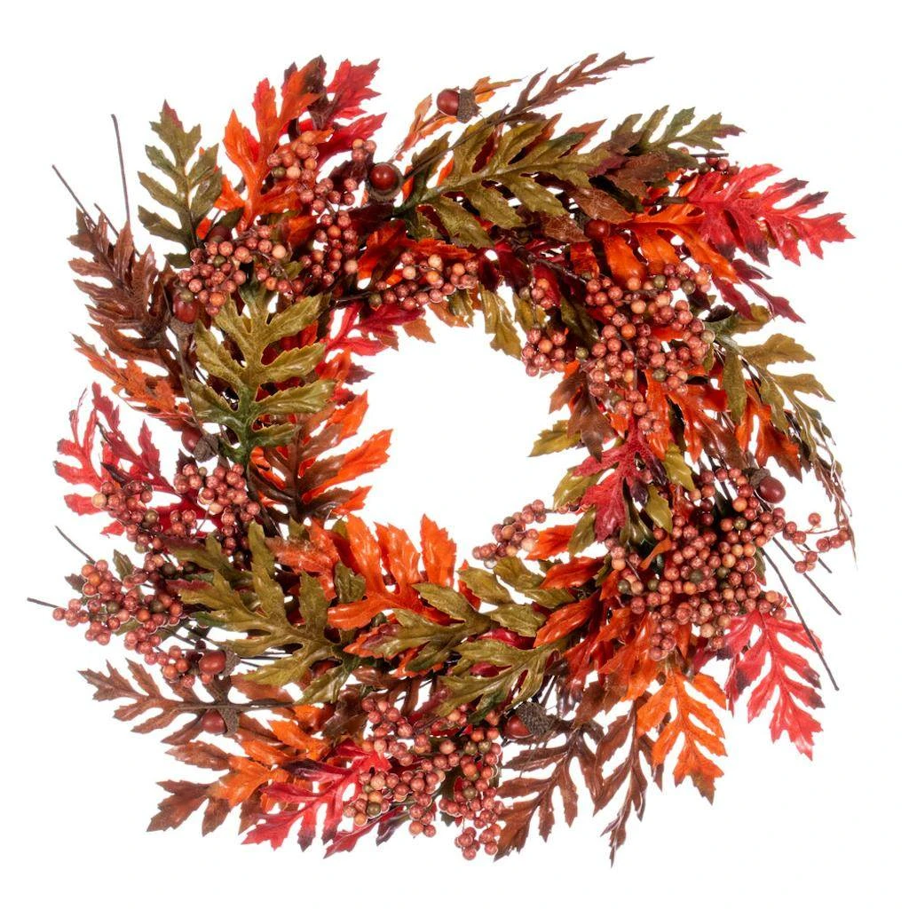Vickerman Artificial Unlit Christmas Wreath (695555) 1 Vickerman Artificial Unlit Christmas Wreath (695555)