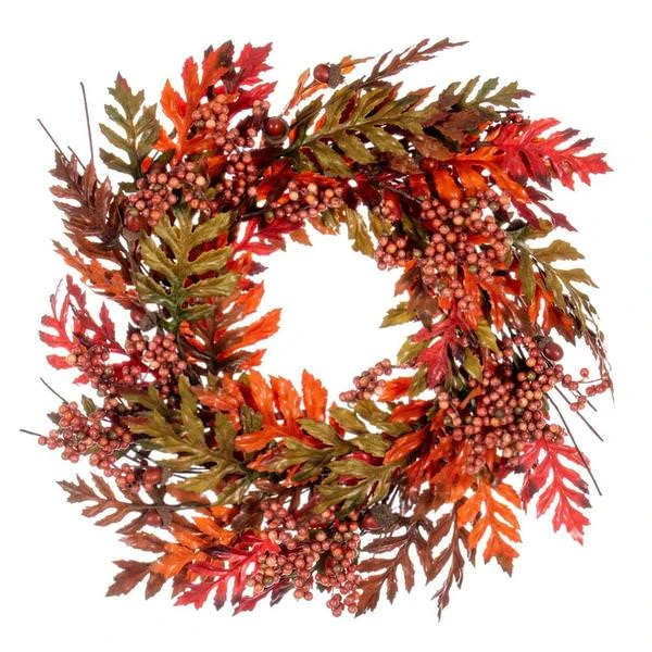 Vickerman Artificial Unlit Christmas Wreath (695555) 2 Vickerman Artificial Unlit Christmas Wreath (695555) - Image 2