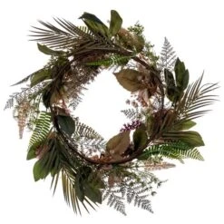 Vickerman Artificial Unlit Christmas Wreath (711828) -Roman Ornaments Shop 711828backmd