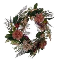 Vickerman Artificial Unlit Christmas Wreath (711828) -Roman Ornaments Shop 711828closeamd