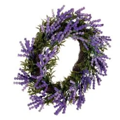 Vickerman Artificial Unlit Christmas Wreath (717455) -Roman Ornaments Shop 717455anglemd