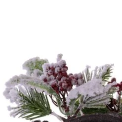 Vickerman Artificial Unlit Christmas Wreath (718261) -Roman Ornaments Shop 718261closemd