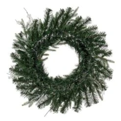 Vickerman Artificial Unlit Christmas Wreath (718421) -Roman Ornaments Shop 718421backmd