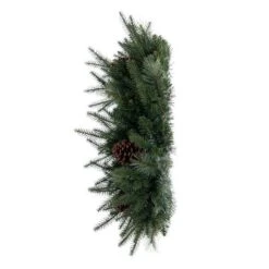 Vickerman Unlit Artificial Christmas Wreath (726174) -Roman Ornaments Shop 726174sidemd