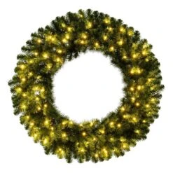 Vickerman Pre-lit Artificial Christmas Wreath (726419)