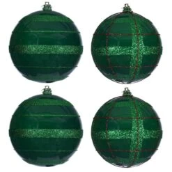 Vickerman Christmas Ornament (4 Pack) (733257)