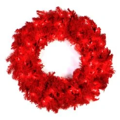 Vickerman Pre-Lit Artificial Christmas Wreath (28437)